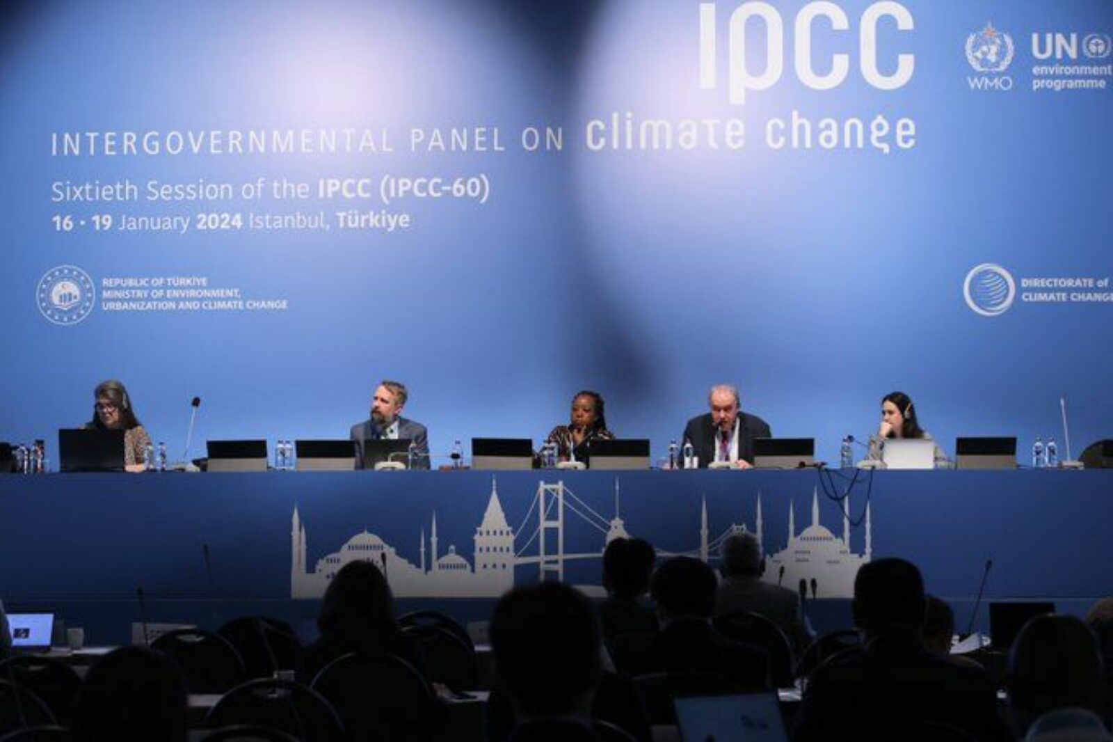 Photo panel GIEC (expert climat)