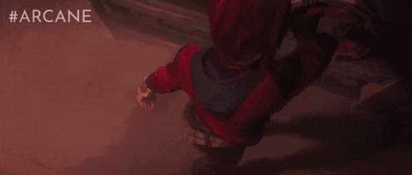 Vi portant les gants