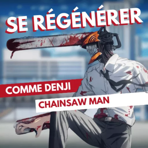 Chainsaw Man se régénérer comme Denji