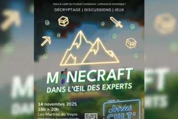 Visuel de la Soirée Cult' Minecraft à Ambert